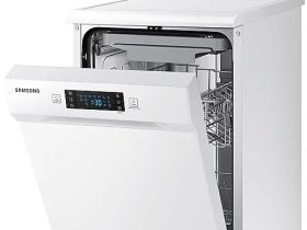 Посудомоечная машина Samsung отдельностоящая DW50R4050FW/WT с пониженным уровнем шума 44 дБ белый