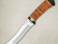 Нож Клык, береста, 95х18