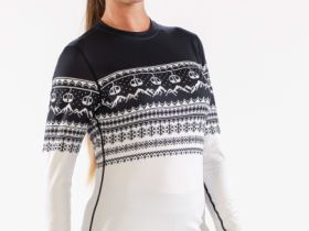 Термобелье футболка COZY FAIRISLE CREW NECK женская