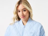 Женская стёганая двухсторонняя куртка Lacoste