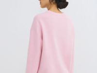 Джемпер плотной вязки, Розовый