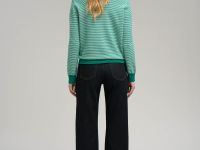 Джемпер полуприлегающего кроя с хлопком