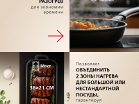 Индукционная варочная панель Hansa ELEMENTA BHI38600