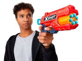 36434 Игровой набор ZURU X-Shot EXCEL: Рефлекс ДУО (2 бластера, 3 мишени, 16 снарядов)