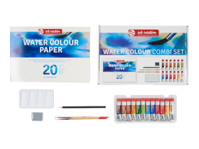 Набор акварели Talens "Art Creation Expression" 12 цв*12 мл +аксессуары в картоне