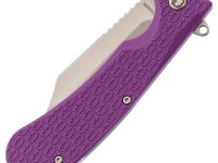 Складной нож Daggerr Powie Purple DL, сталь 8Cr14MoV, рукоять FRN, фиолетовый
