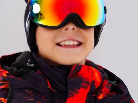 Маска горнолыжная детская