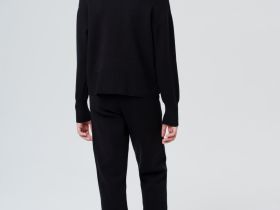 Комплект трикотажный для девочек: джемпер, брюки