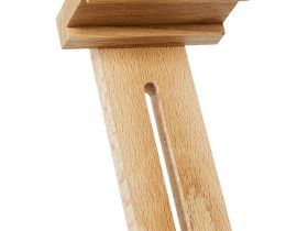 Мольберт настольный каркасный вертикальный Гамма "Студия", 33*40*46(68)см, бук