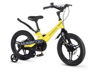 Детский велосипед Maxiscoo Space Deluxe 16, год 2026, цвет Желтый