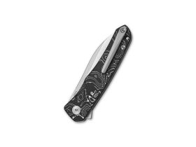 Складной нож QSP Otter, сталь  S35VN, рукоять карбон