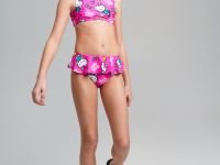 Купальный костюм трикотажный для девочек