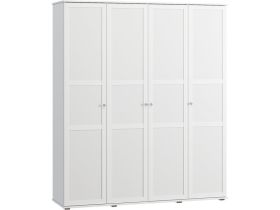 Распашной шкаф Амели 4-200x240 Белый