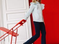 Блузка с длинным рукавом для девочки