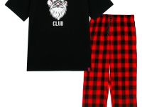 Комплект для мужчин: фуфайка (футболка) трикотажная, брюки текстильные