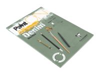 Альбом-склейка для смешанных техник Clairefontaine "Paint'ON Grey Green" А3 30 л 250 г, серо-зеленая