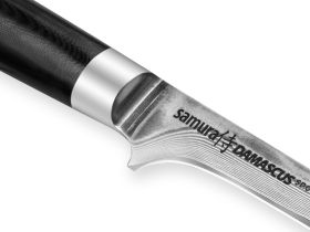 Нож кухонный обвалочный Samura Damascus SD-0063/Y, сталь VG-10/дамаск, рукоять стеклотекстолит