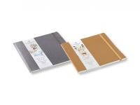 Скетчбук для акварели Greenwich Line 190*190 мм 20 л 200 г, золотой