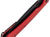 Складной нож Daggerr Sting XL red BW DLC, сталь D2, рукоять G10