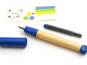 Ручка перьевая LAMY 009 ABC, синие чернила