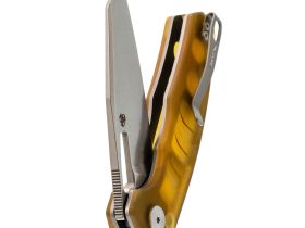 Складной нож Petrified Fish Trilobite, сталь 14C28N, рукоять PEI (Ultem)