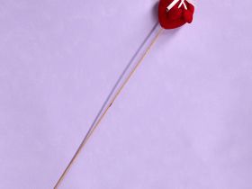 Декоративное украшение Heart, красное