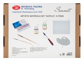 Набор художественных материалов Сонет "Акрил" 8 предметов