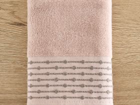 Полотенце махровое Punto, розовое