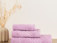 Полотенце махровое Costanza, сиреневое