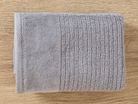 Полотенце махровое Vincenza, серое I
