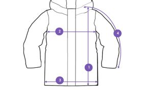 Куртка текстильная с полиуретановым покрытием для девочек