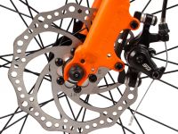 Подростковый велосипед Novatrack Extreme D 24 8sp, год 2025, цвет Зеленый-Синий, ростовка 11