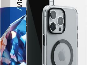 Клип-кейс VLP Diamond для Apple iPhone 16 Pro с MagSafe Чёрный