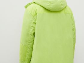 Куртка oversize силуэта с капюшоном