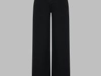 Широкие джинсы с высокой посадкой