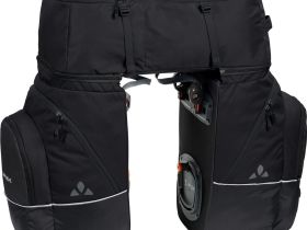 Велосумка-трансформер штаны на багажник Vaude Karakorum (черный)