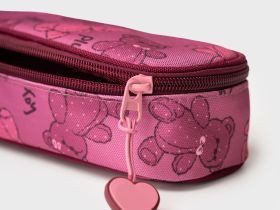 Пенал текстильный для девочек