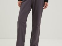 Утепленные брюки прямого силуэта