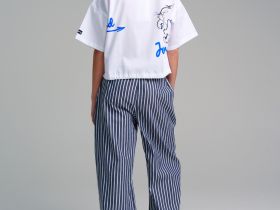 Брюки текстильные для девочек