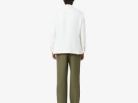 Мужские спортивные брюки Lacoste из смеси льна и вискозы