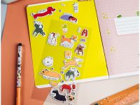 Наклейки объемные MESHU "Best friend", 10*24см, 24 наклейки