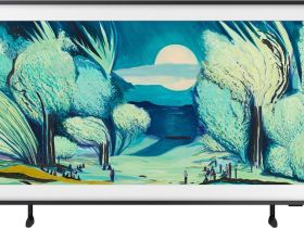 Телевизор Samsung 43" The Frame LS03F 4K, Процессор NQ4 AI Gen2, Vision AI Smart ТВ (2025) QE43LS03FAUXRU черный