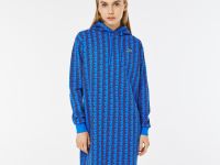 Платье Lacoste Regular Fit с длинными рукавами и капюшоном