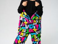 Комбинезон текстильный с полиуретановым покрытием для девочек