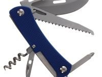 Нож перочинный Stinger 103 мм, 10 функций, синий, в блистере