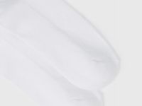 Носки в рубчик, Белый