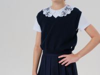 Жилет трикотажный для девочек