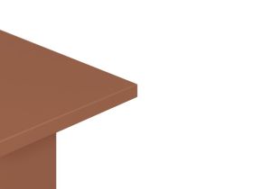 Полка Брилл 100x24 Терракотовый