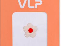 Наклейка VLP 3D белый цветок