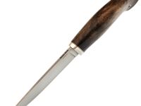 Охотничий нож Барс, сталь M398, рукоять кап клена